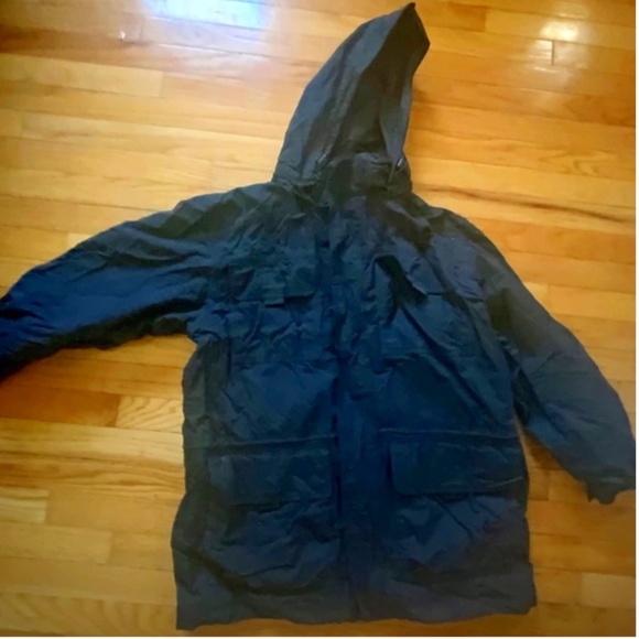 90s Eddie Bauer Jacket w/Hood sz Medium - Picture 1 of 6